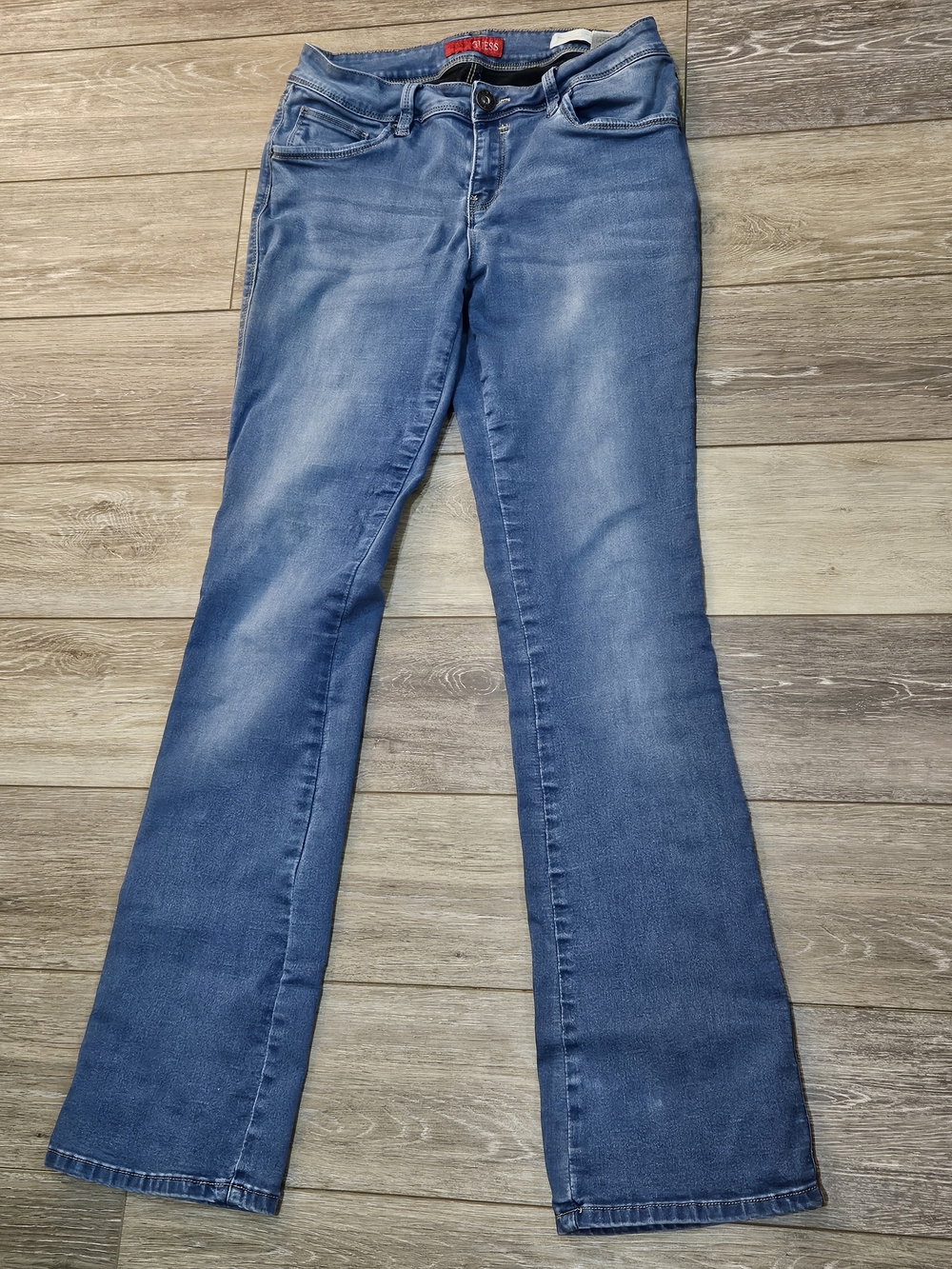 Guess Women's Light Blue Boot-Cut Jeans